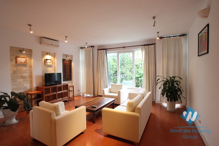 Stunning apartment on the lake for rent in Truc Bach Ba Dinh Hanoi